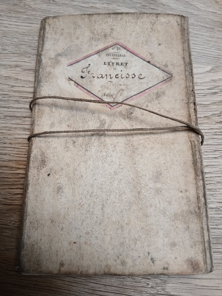 Abbl 1859 12 Li livret infanterie et documents, Collections, Envoi, Armée de terre, Livre ou Revue