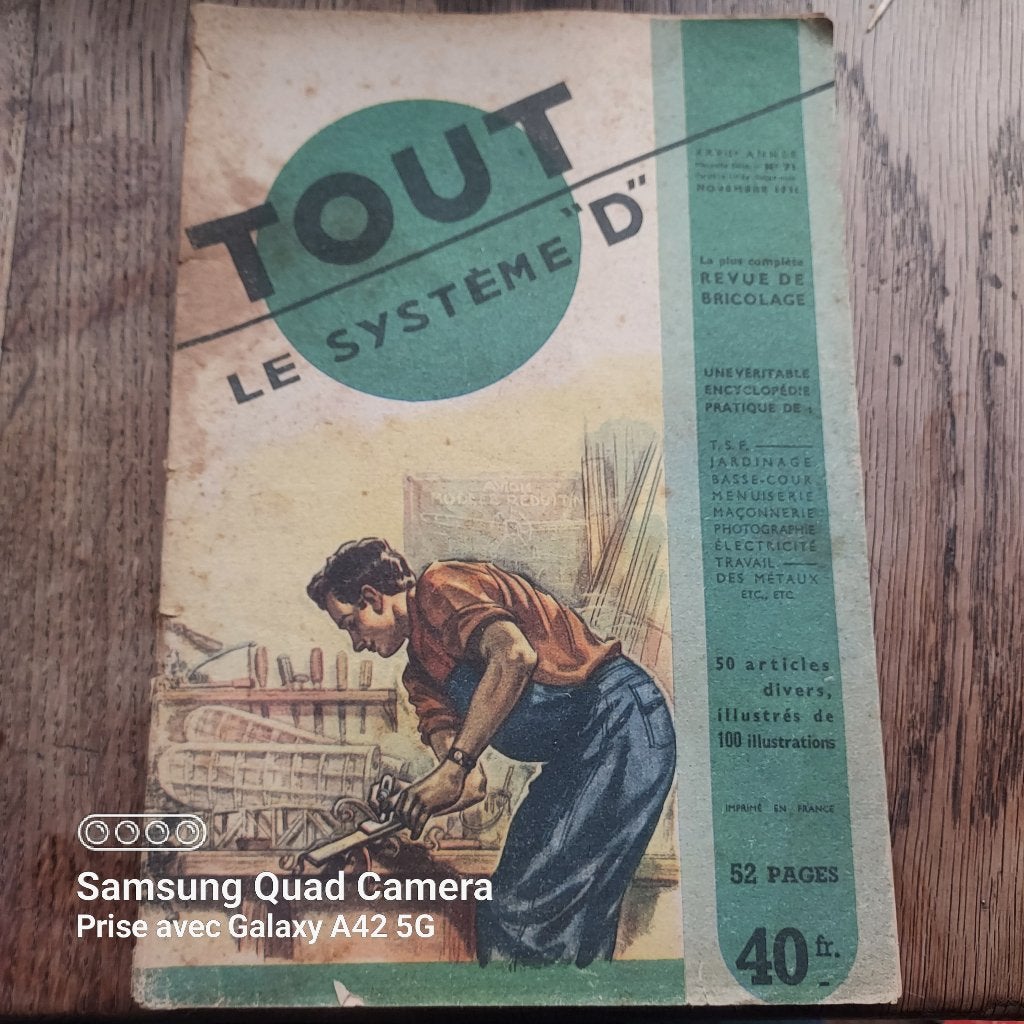 Reuves anciennes systeme D, Livres, Enlèvement, Utilisé, Autres types