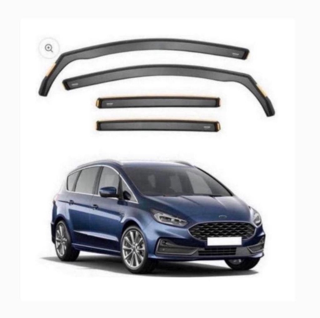 Ford S-Max MK2 2016-2024 5-Door MPV window visors raam-strip, Auto diversen, Tuning en Styling, Ophalen of Verzenden