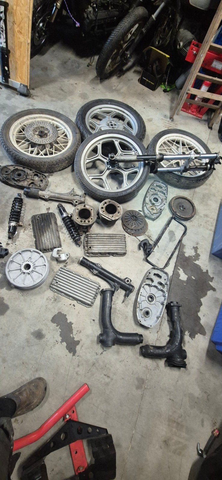 bmw r75 r90 r80 r100 parts, Ophalen