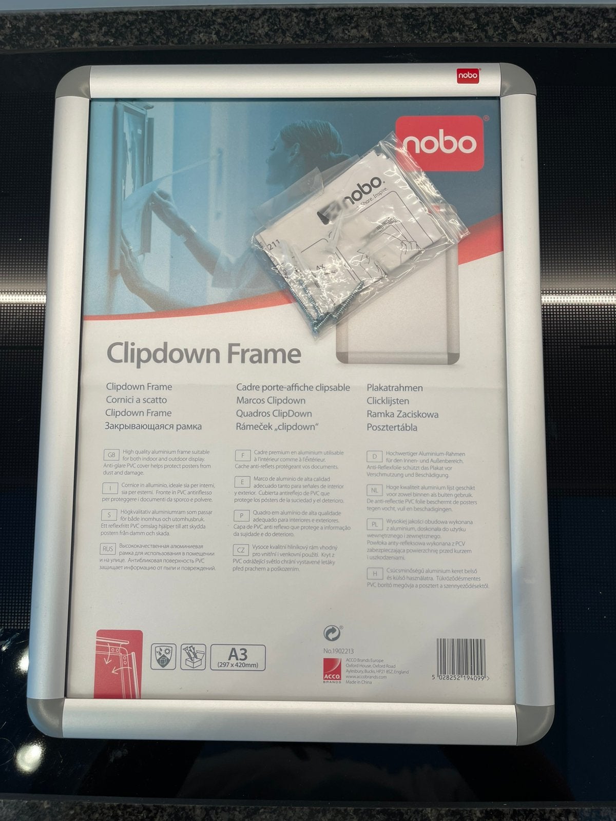 Nobo A3 Clipdown Frame / Kliklijst, Ophalen of Verzenden, Zo goed als nieuw