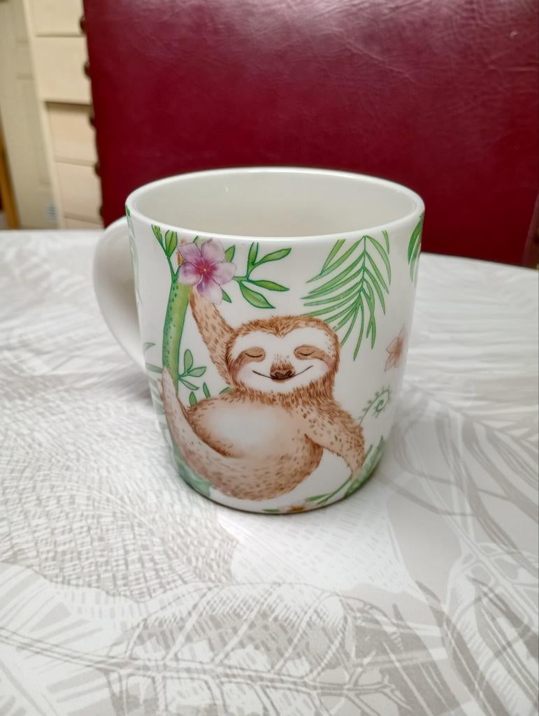 Tasse paresseux Siaki, Ophalen of Verzenden, Porselein