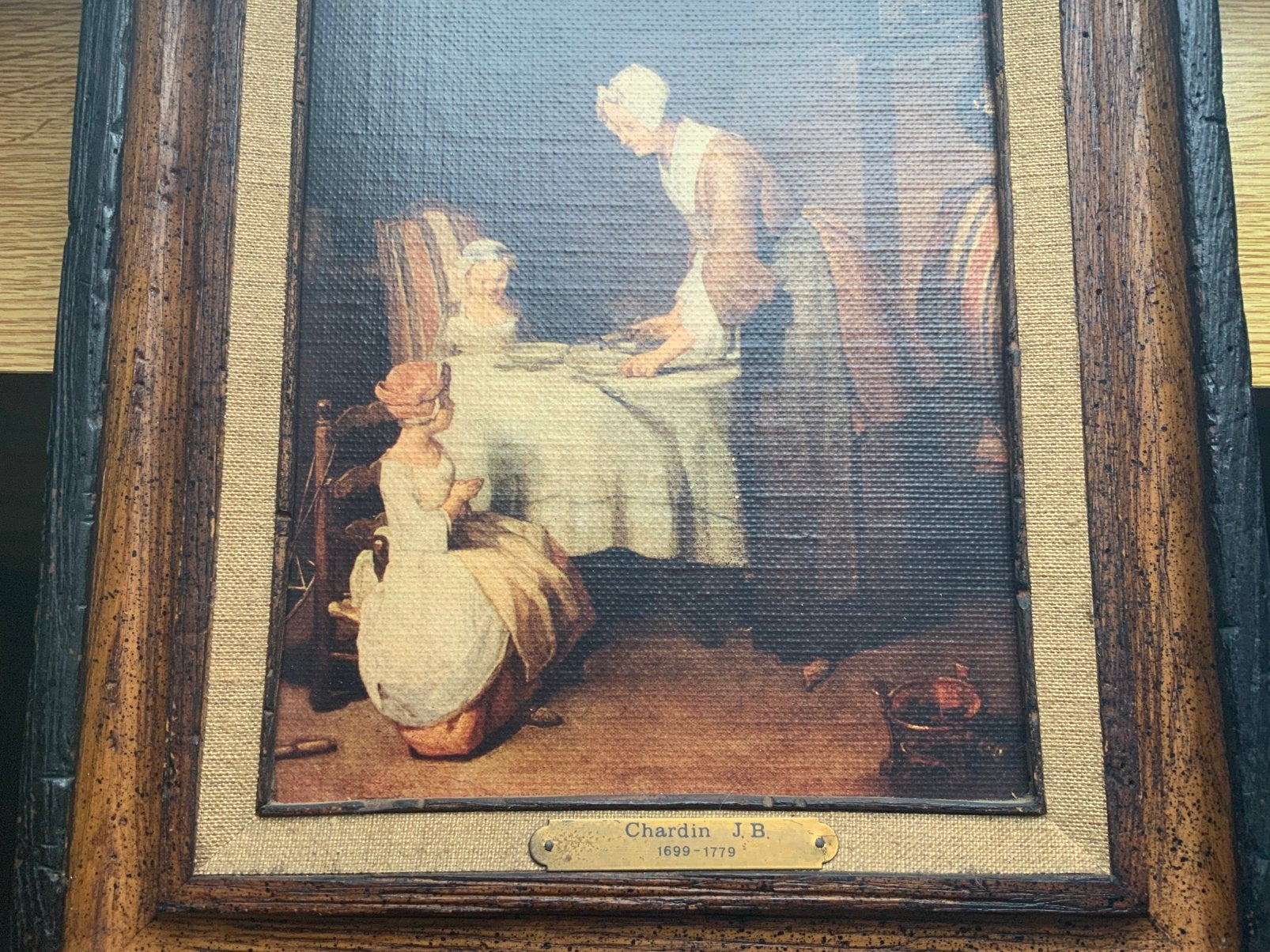 Schilderij De Zegening van  Jean-Baptiste Siméon Chardin, Antiek en Kunst, Ophalen