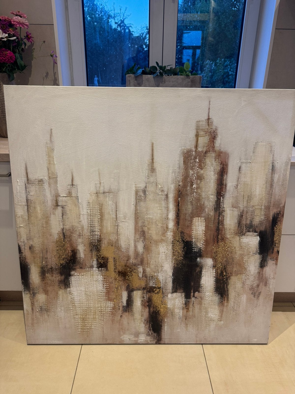 Cadre de chez “maison du monde”, Ophalen, Zo goed als nieuw, Beige
