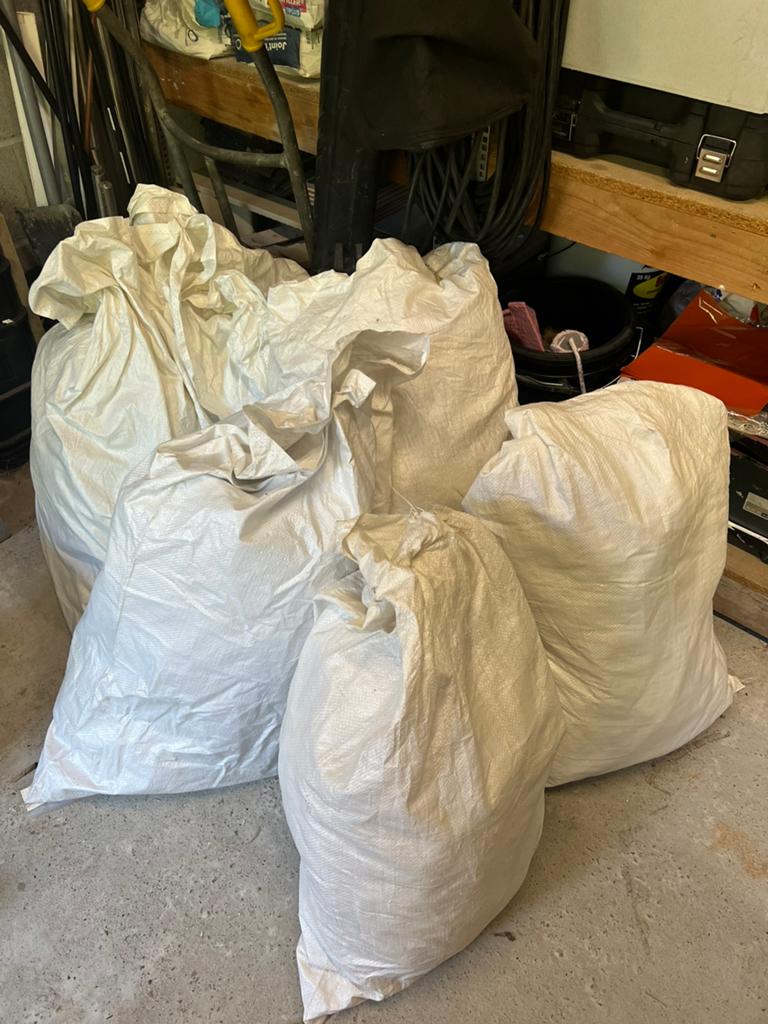 Sacs briquaillons, Enlèvement, Utilisé, Blanc, Autres types