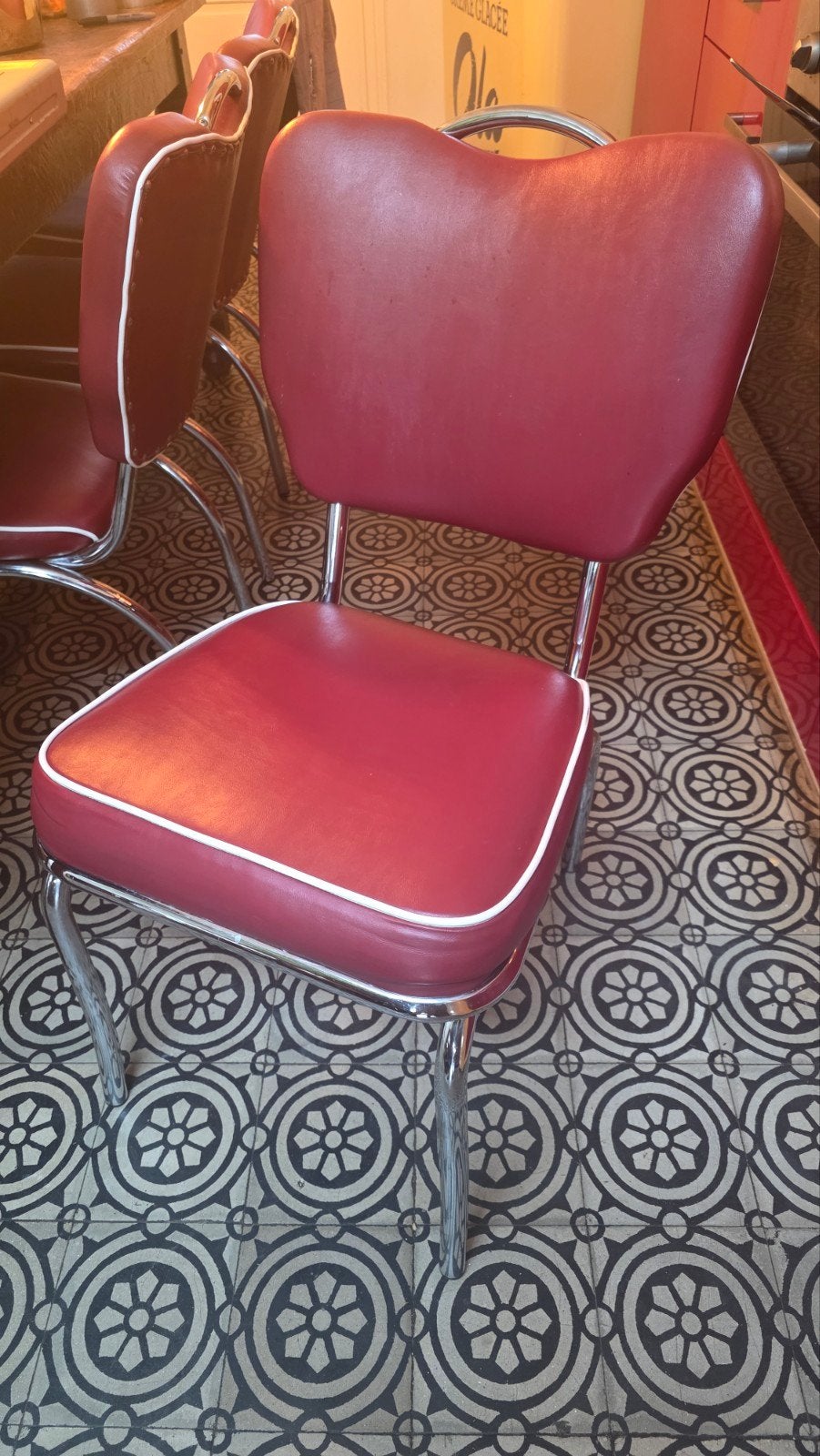 Chaises de salle à manger rétro originales Bel Air CO-26 en, Antiquités & Art, Enlèvement