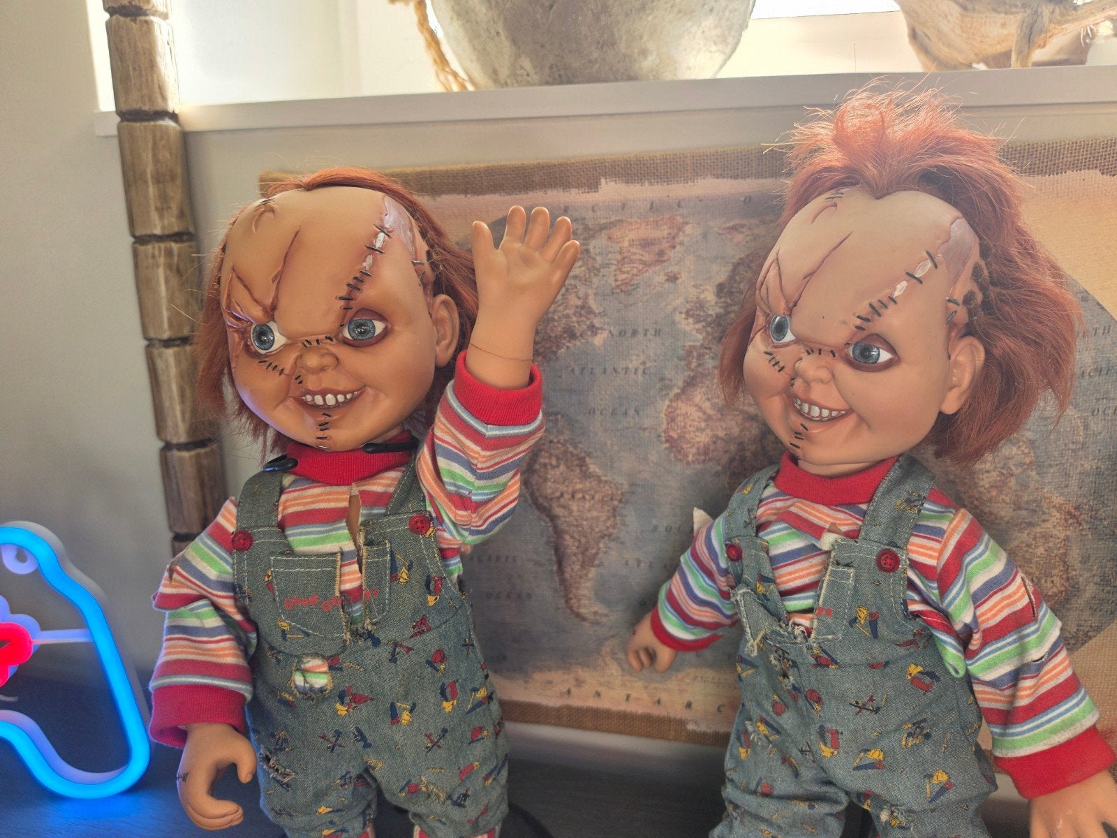 2 chucky poppen, Collections, Poupées, Enlèvement