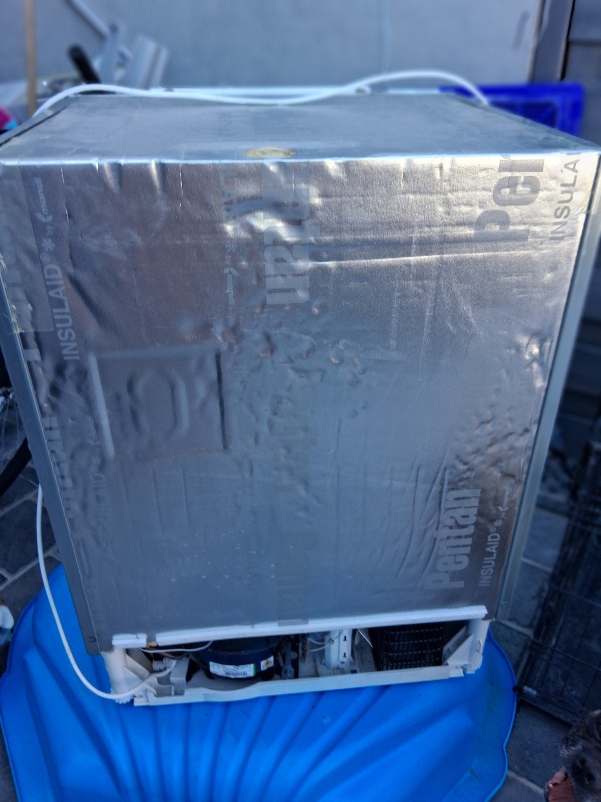 inbouwfrigo, Elektronische apparatuur, Ophalen, Zo goed als nieuw, Met vriesvak