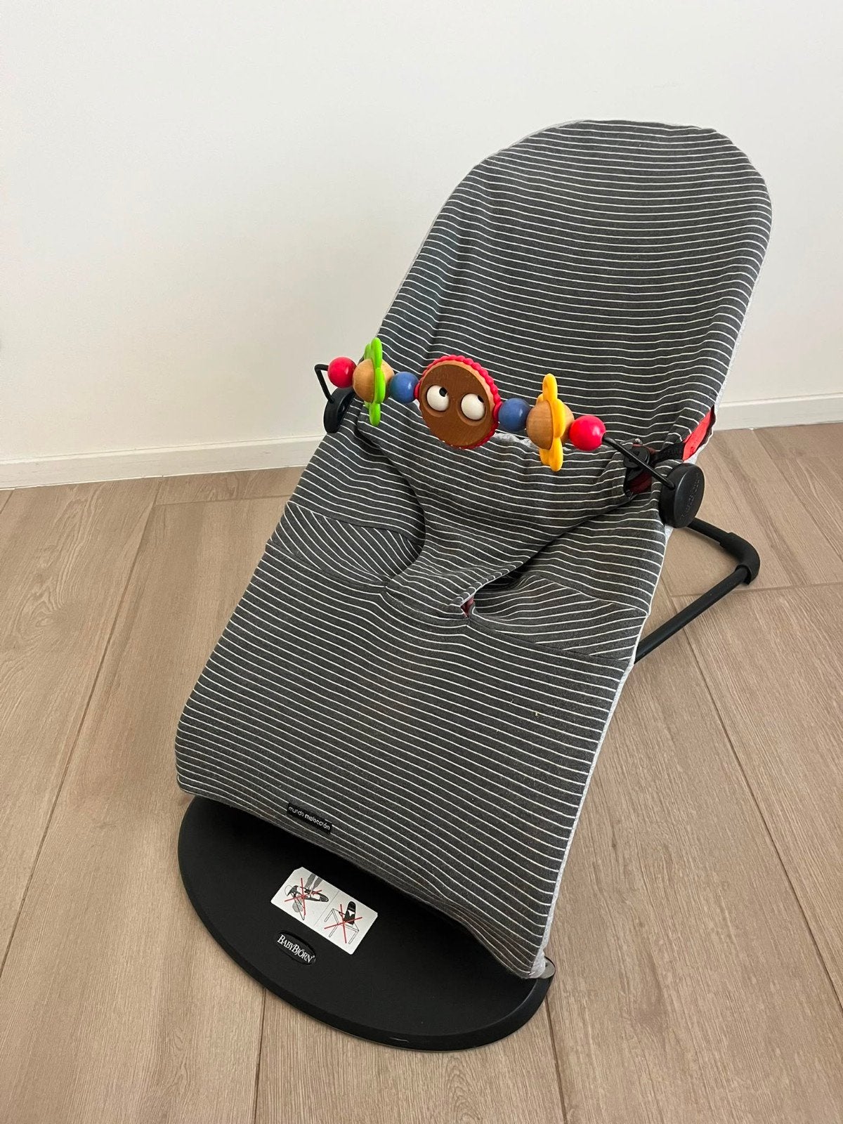 Babybjörn wipper met speeltje en extra hoes., Overige merken, Gebruikt, Verstelbaar, Wipstoel