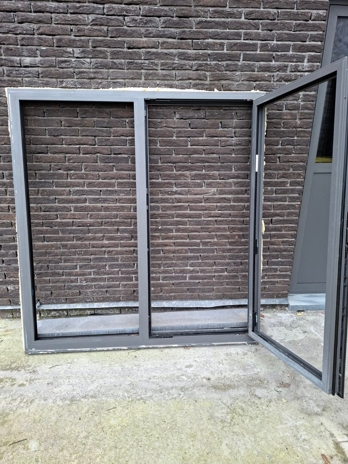 raam met 4 seizoensglas  1.6 x 1.76, Doe-het-zelf en Bouw, Deuren en Vliegenramen, Ophalen