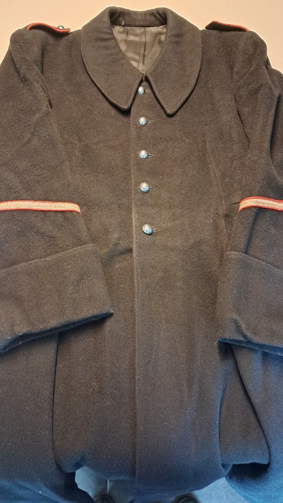 BELGIQUE - ABL -  MANTEAUX GENDARMERIE - 1961, Enlèvement ou Envoi, Gendarmerie, Vêtements ou Chaussures
