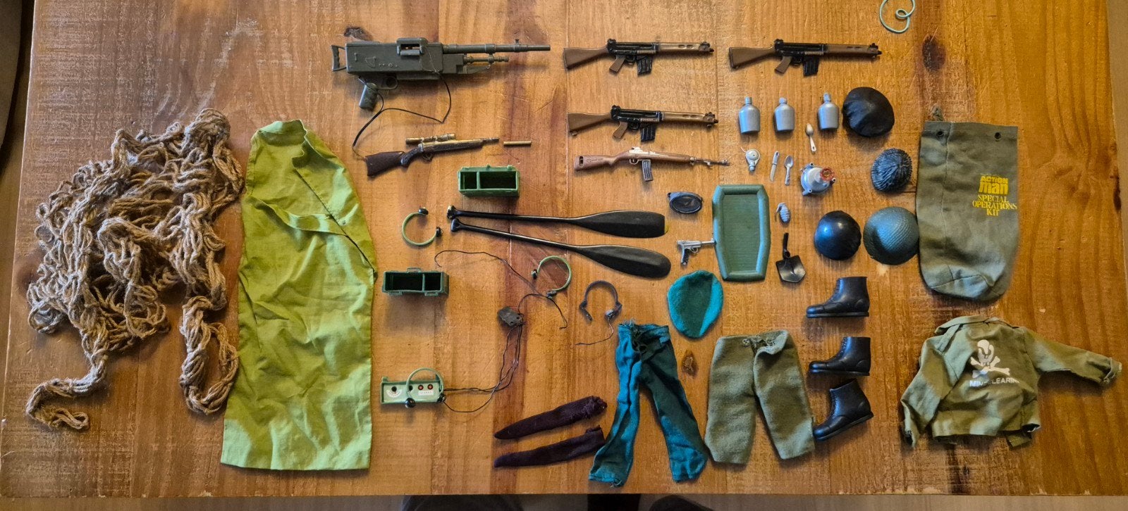 Palitoy Action Man Gi Joe lot de pièces détachées vintages, Collections, Enlèvement ou Envoi, Utilisé