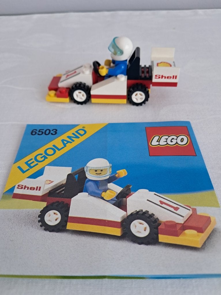 Lego Legoland Sprintracer 6503 1988, Kinderen en Baby's, Speelgoed | Duplo en Lego, Lego, Inclusief instructies, Ophalen of Verzenden