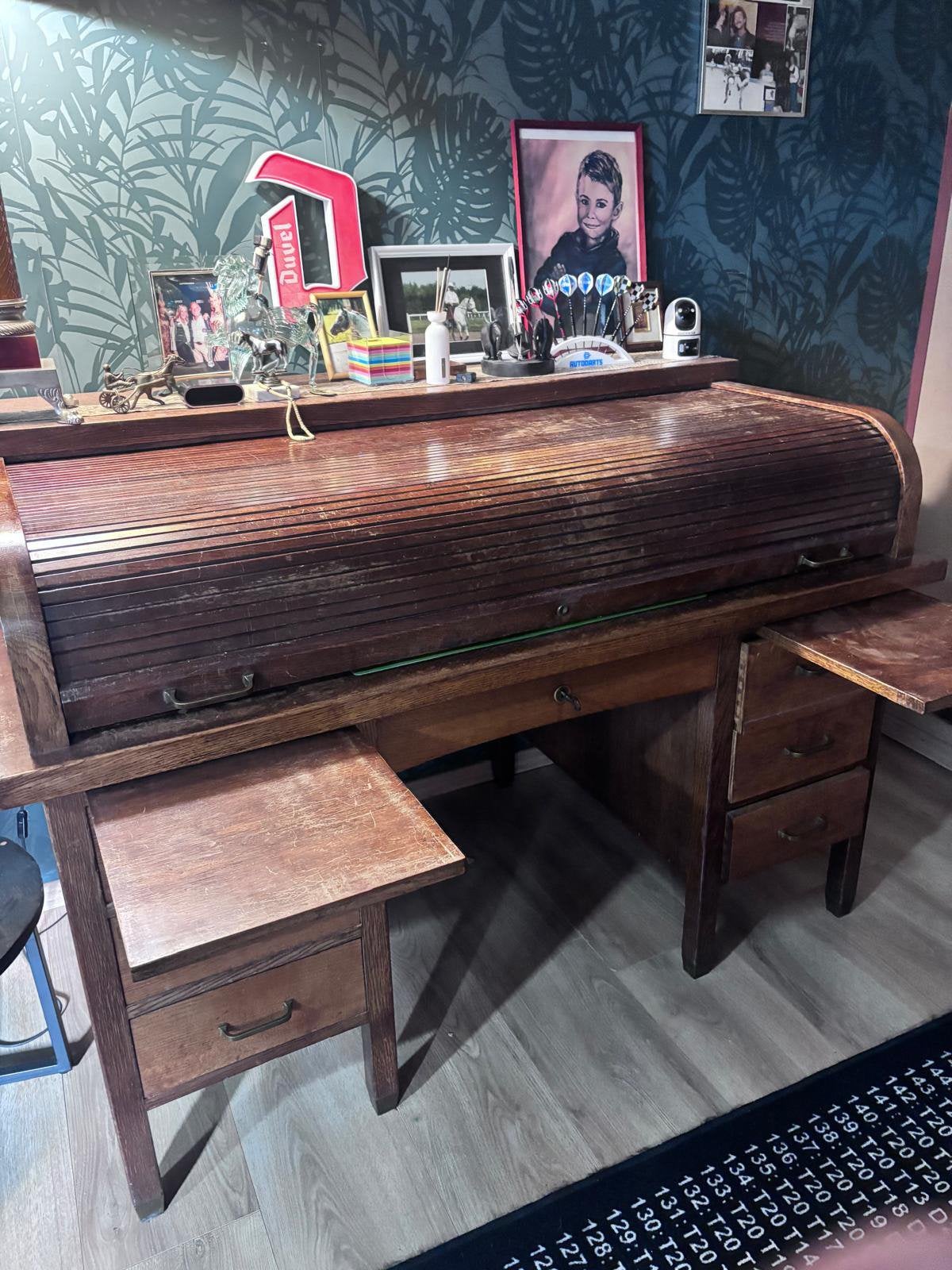 Antieke bureau te koop, Ophalen