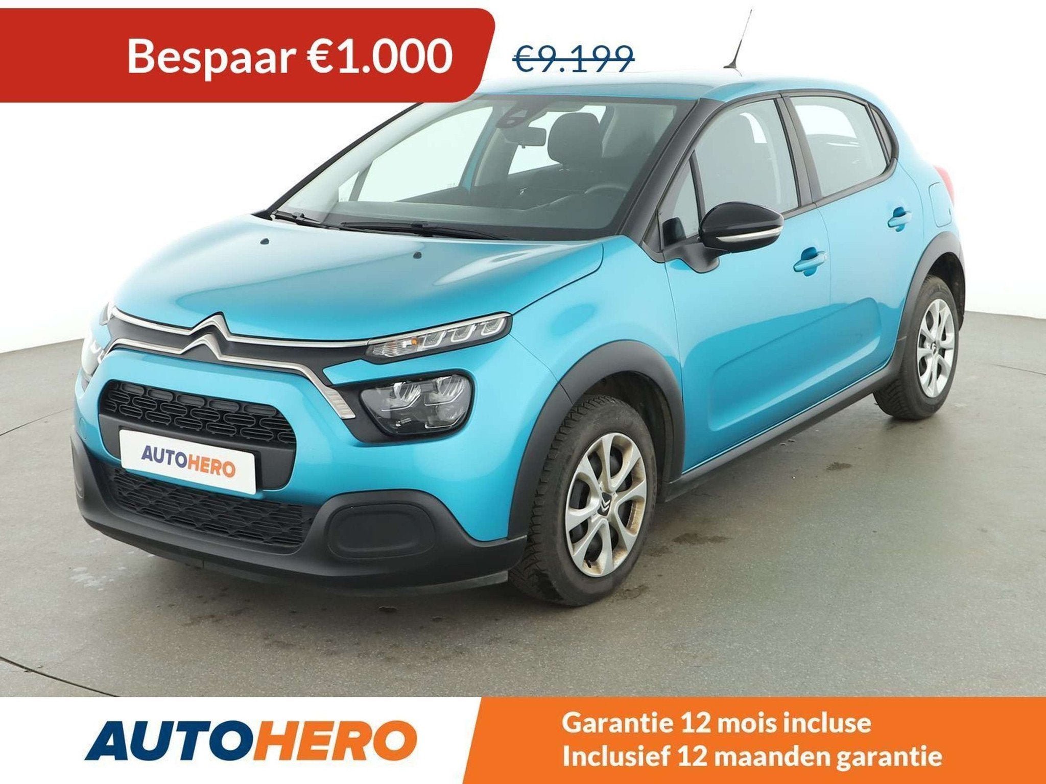 Citroën C3 1.2 PureTech Feel (bj 2020), Auto's, Citroën, Voorwielaandrijving, Stof, Gebruikt, Euro 6
