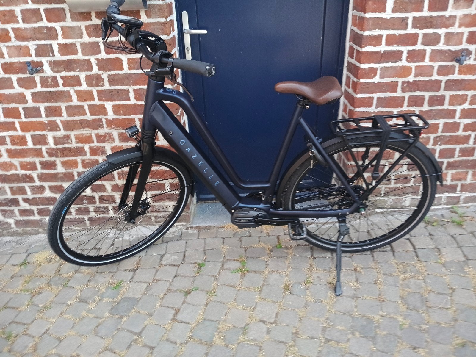 Gazelle Chamonix C5 HMS Midnight Blue elektrische fiets, Fietsen en Brommers, Ophalen of Verzenden, Schijfrem, Gazelle, Versnellingen