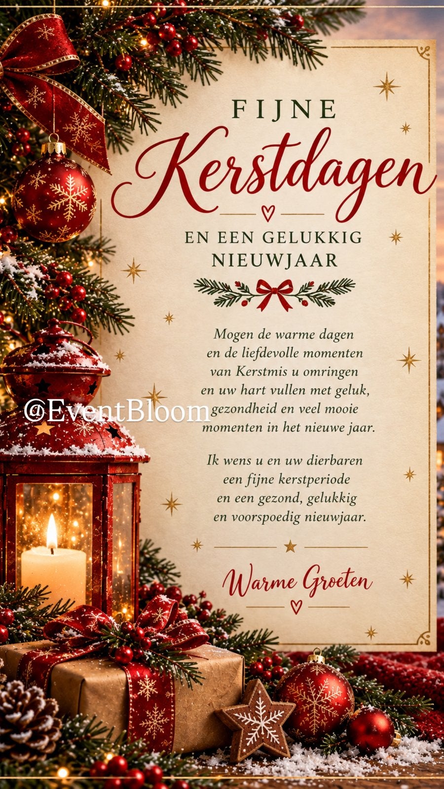 Kerstkaart, Diversen, Ophalen of Verzenden, Zo goed als nieuw