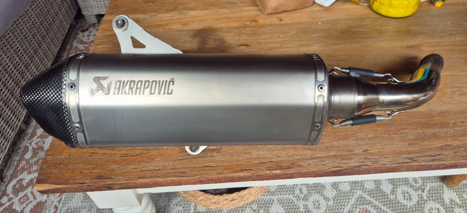 Vespa Gts akrapovic, Motoren, Ophalen of Verzenden, Gebruikt