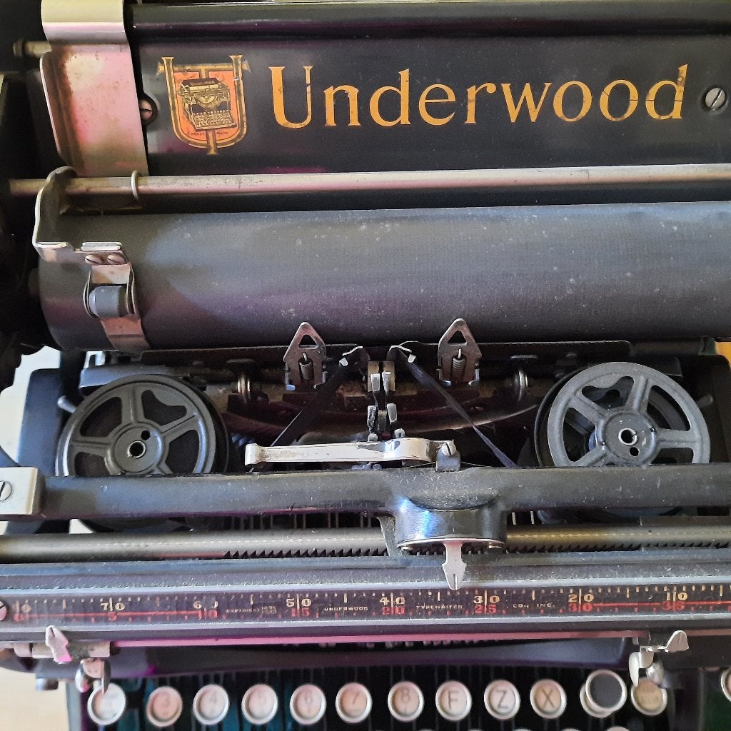 typemachine Underwood, Ophalen