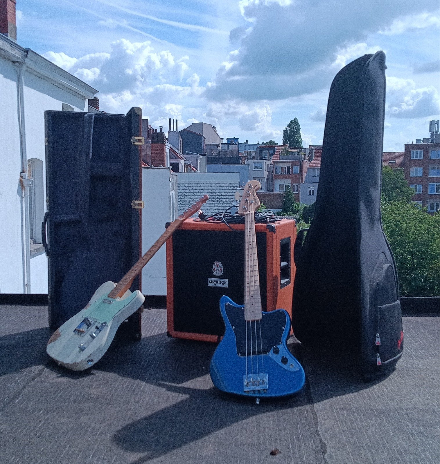 Orange / Squier / Fender, Ophalen