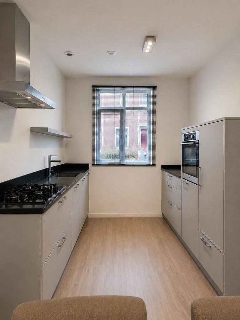 Complete Nette Rechte Keuken + apparatuur + GEDEMONTEERD, Huis en Inrichting, Keuken | Complete keukens, Ophalen of Verzenden