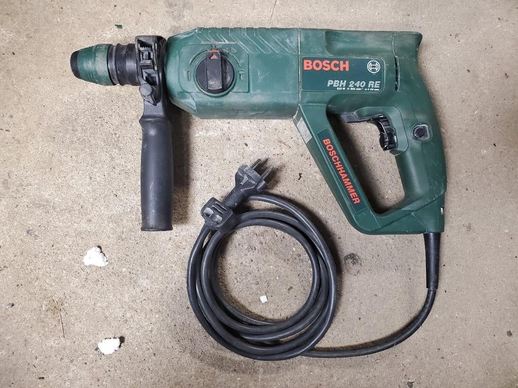 Perforateur SDS plus 2.2j Bosch PBH 240 RE, Ophalen of Verzenden, Gebruikt, 600 watt of meer, Boor- en Schroefmachine