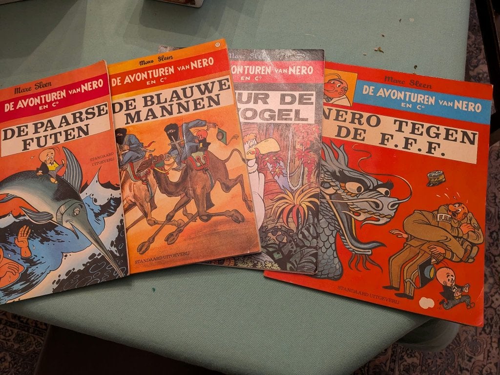 Nero strips oudere, Boeken, Meerdere stripboeken, Ophalen of Verzenden, Gelezen, Marc Sleen