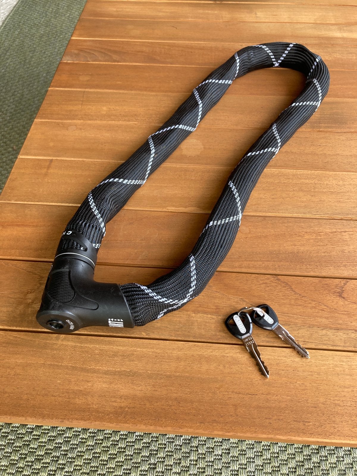 Abus kettingslot, Vélos & Vélomoteurs, Accessoires vélo | Cadenas de vélo, Enlèvement, Comme neuf, Chaîne antivol