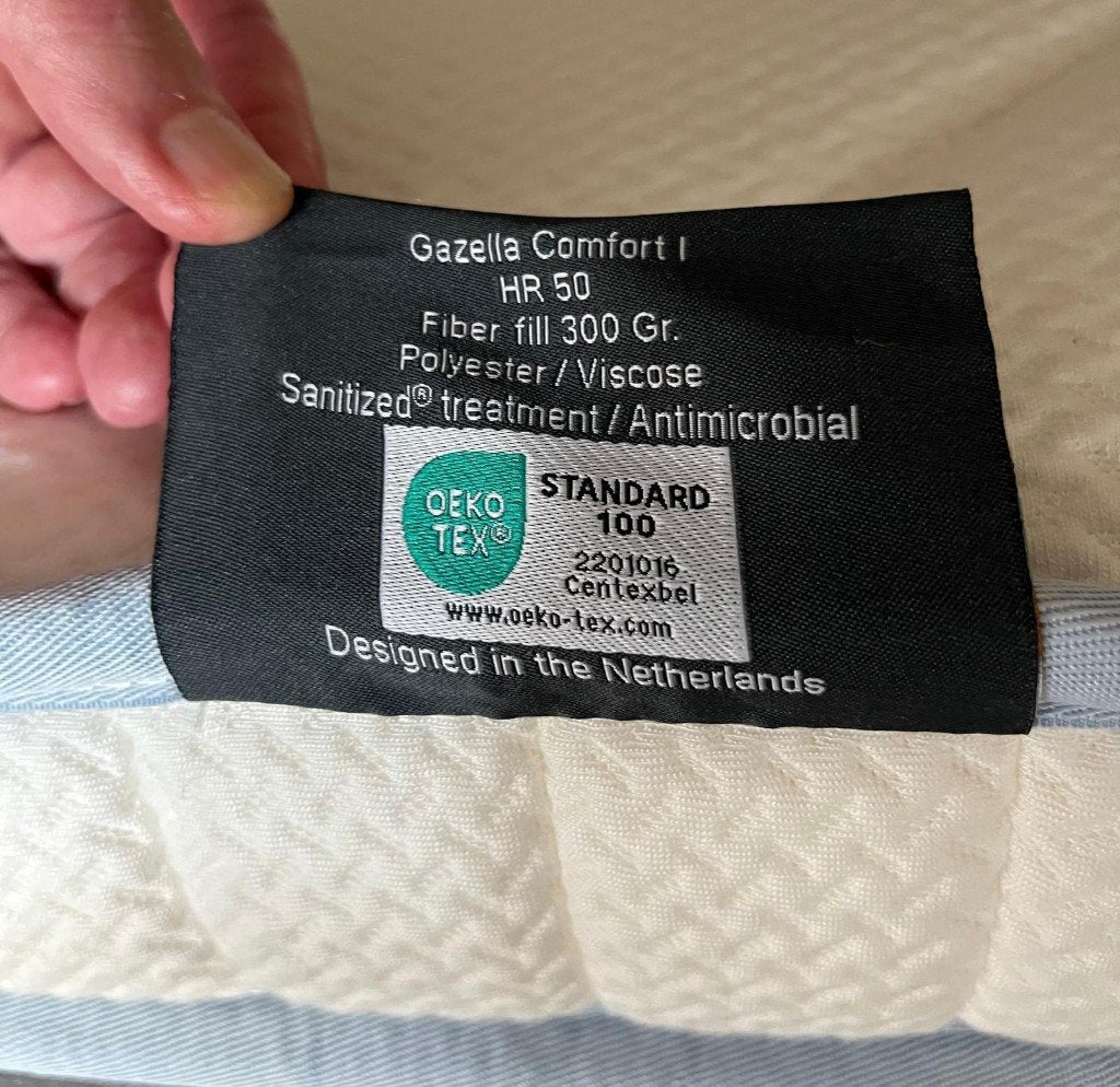 Upgrade uw matras met Topper Gazella Comfort van Swiss Sense, Ophalen, Tweepersoons, Zo goed als nieuw, Matras