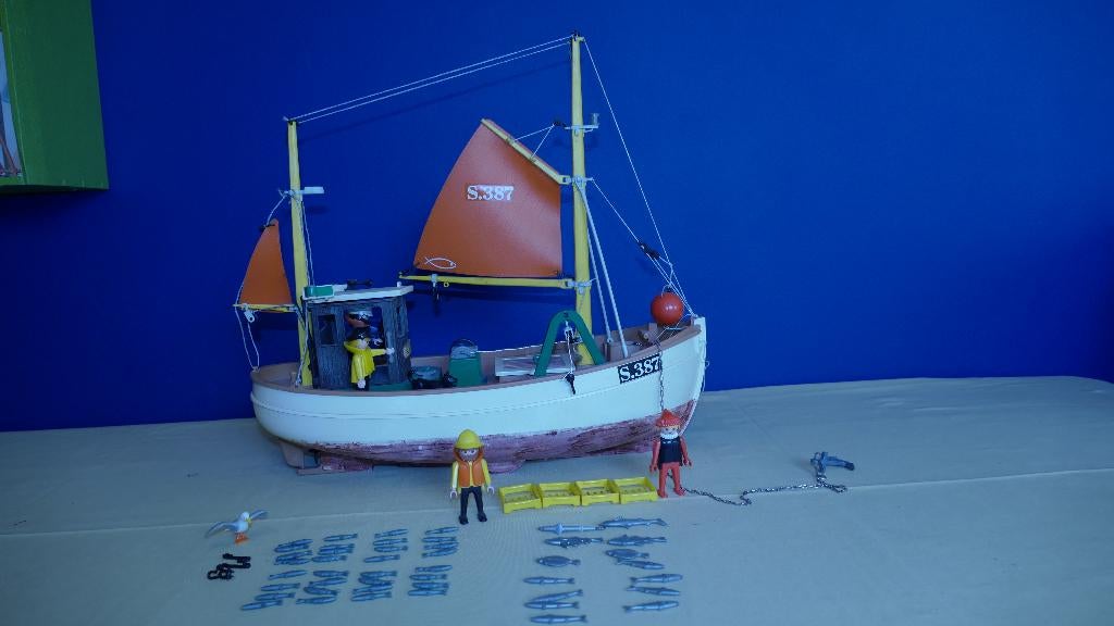 Bateau de pêche Playmobil Susanne, Enlèvement ou Envoi, Utilisé