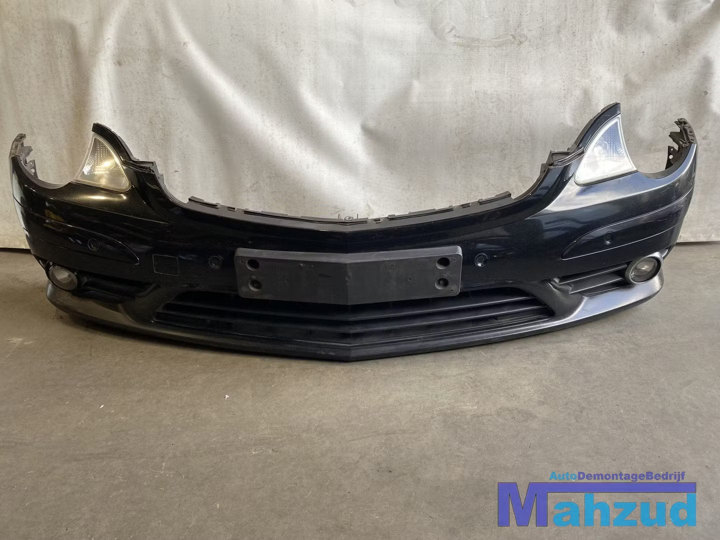 MERCEDES R KLASSE W251 ZWART Voorbumper bumper 2005-2014, Mercedes-Benz AG, Pare-chocs, Mercedes-Benz, Utilisé
