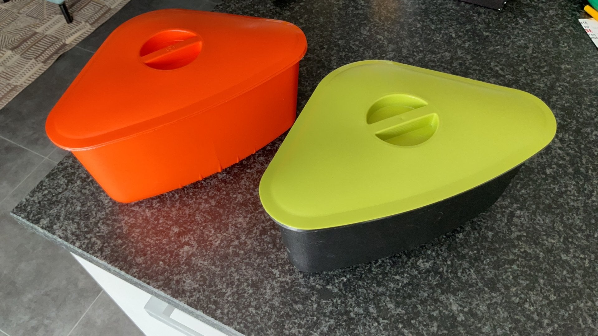 Compostbakje Tupperware, Huis en Inrichting, Ophalen of Verzenden, Zo goed als nieuw, Groen