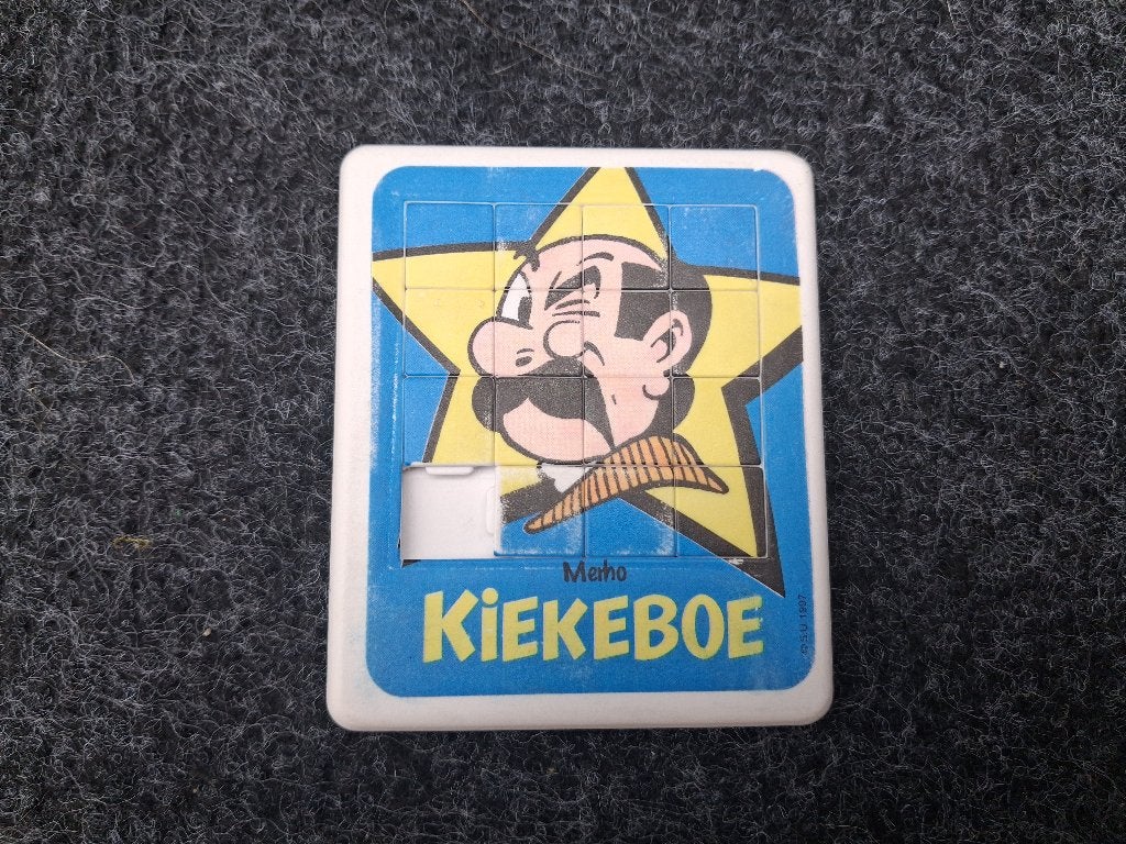 Schuifpuzzel De Kiekeboes, Verzamelen, Ophalen of Verzenden, Overige figuren, Zo goed als nieuw, Boek of Spel