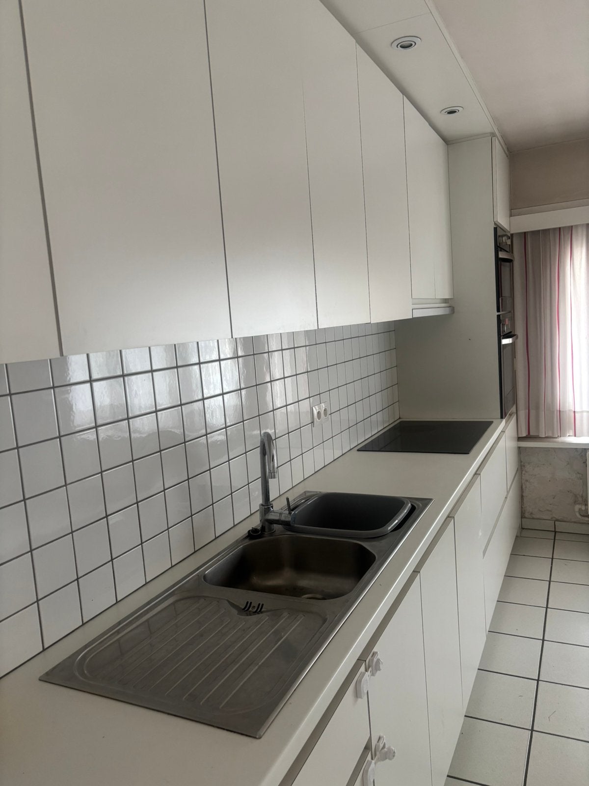 Keuken, Ophalen, Gebruikt, Wit, Dubbelwandige keuken