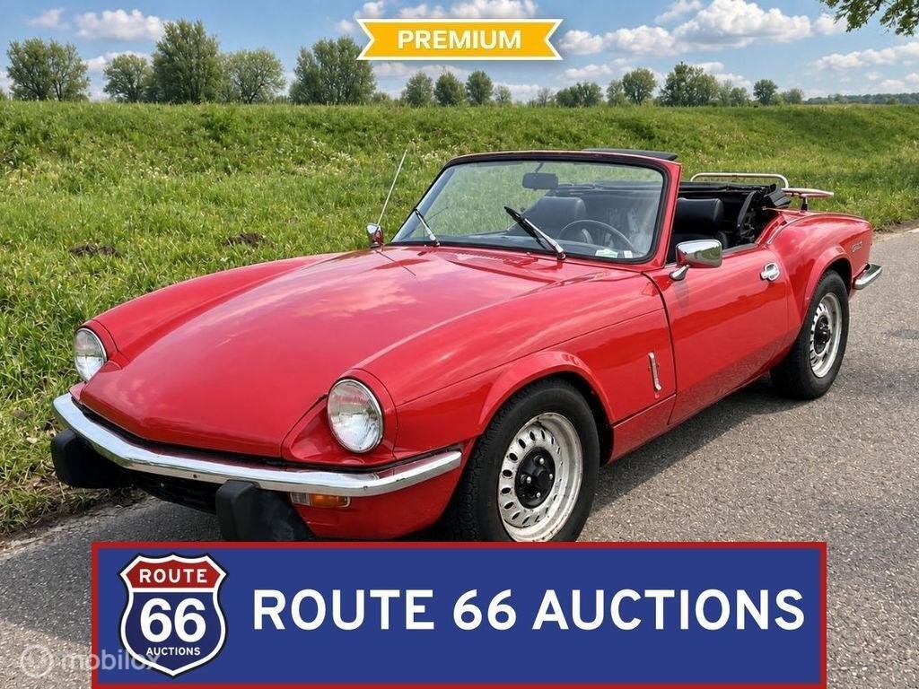 Triumph Spitfire Mk 4 | 1972 | Route 66 Auctions, Achat, Entreprise, Boîte manuelle, Triumph