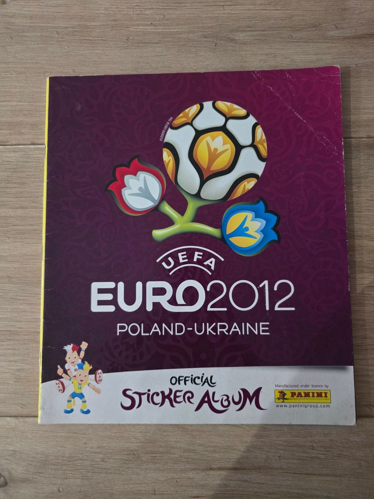 Album Panini UEFA Euro 2012 Polen Oekraïne — Bijna leeg —, Ophalen of Verzenden, Gebruikt, Meerdere stickers