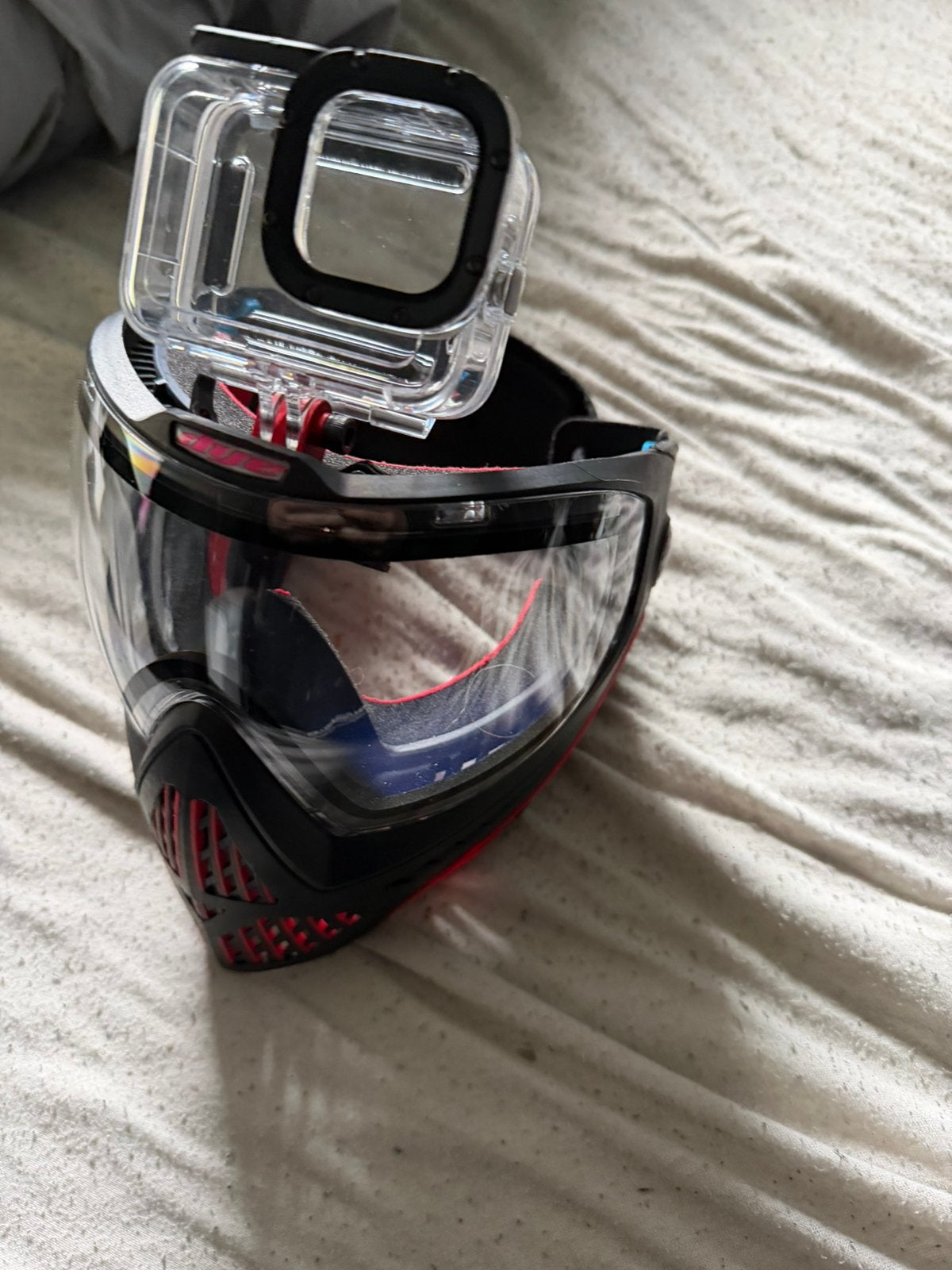 Airsoft dye i5 rood , speedsoft beld, Enlèvement, Comme neuf