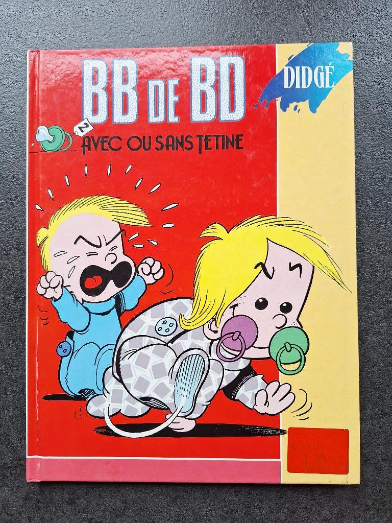 Didgé - BB de BD 2 avec ou sans tétine, Une BD, Comme neuf, Enlèvement, Didgé