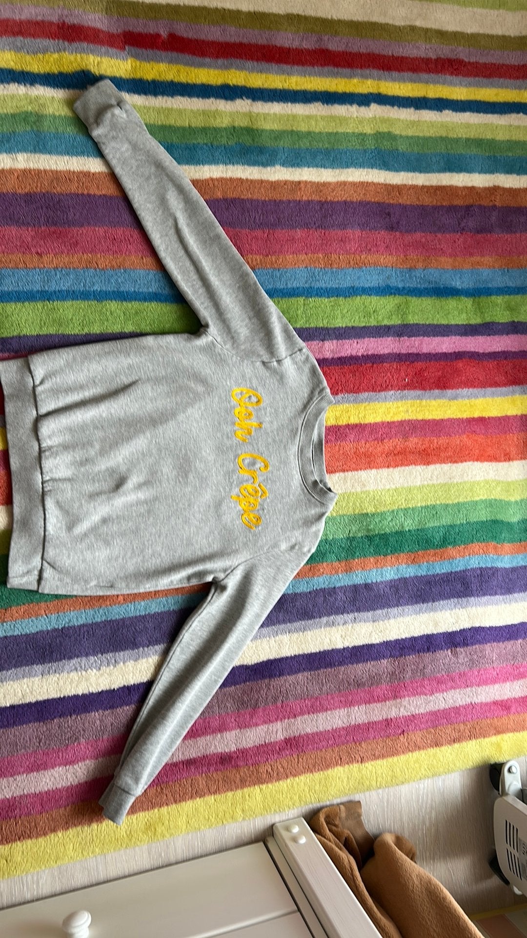 grijze trui, Ophalen, Gebruikt, Meisje, Trui of Vest