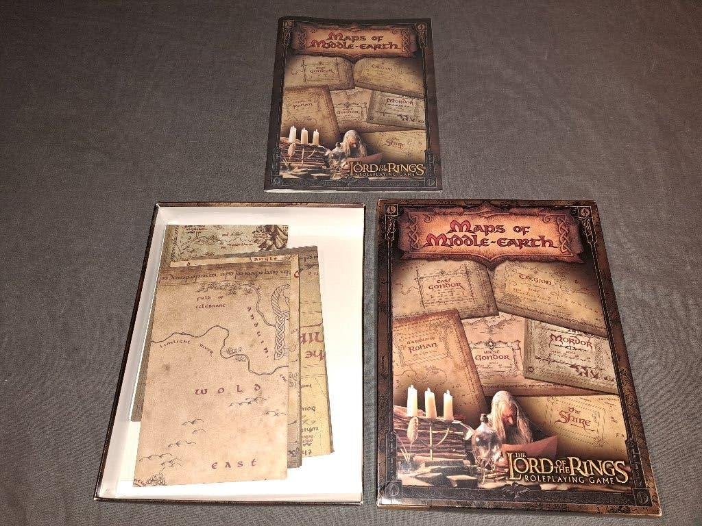 Lord of the rings. Maps of Middle Earth, Collections, Enlèvement ou Envoi, Comme neuf, Autres types