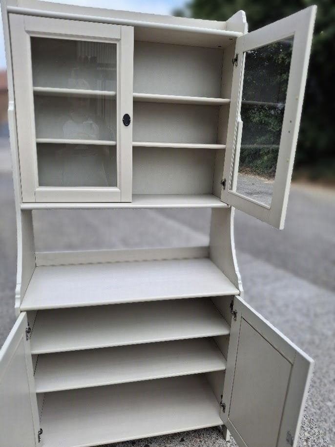 Buffetkast gebroken wit, Huis en Inrichting, Ophalen, Met deur(en), 200 cm of meer, 50 tot 100 cm
