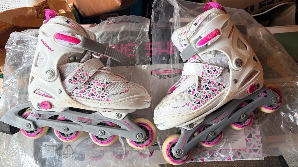 verstelbare inline skates, Sport en Fitness, Kinderen, Inline skates 4 wielen, Ophalen, Overige merken