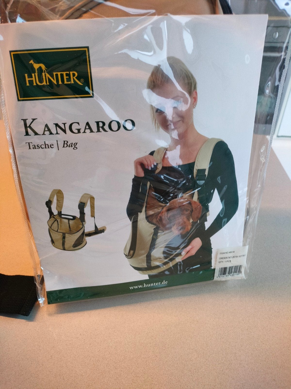 puppy tas merk Kangaroo, ., Enlèvement
