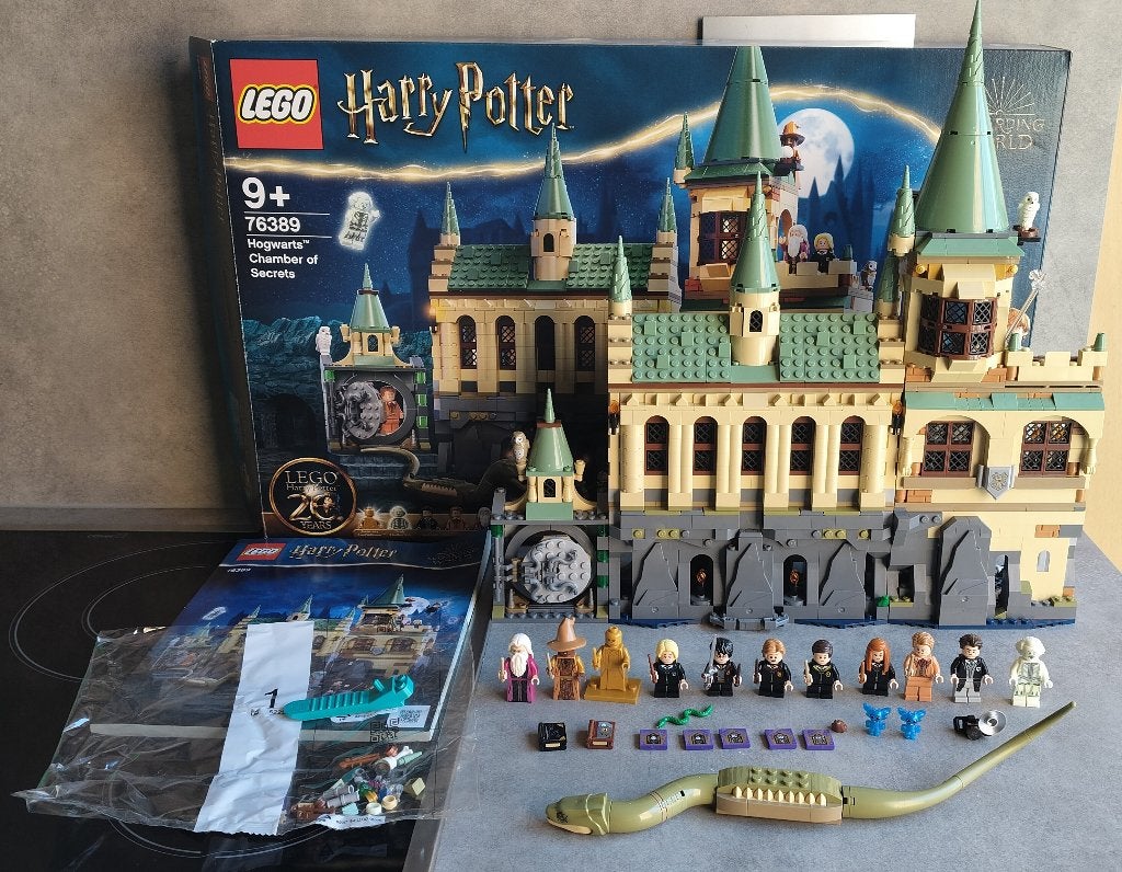 lego harry potter 76389 zweinstein de geheime kamer, Lego, Harry Potter, Ophalen of Verzenden, Zo goed als nieuw