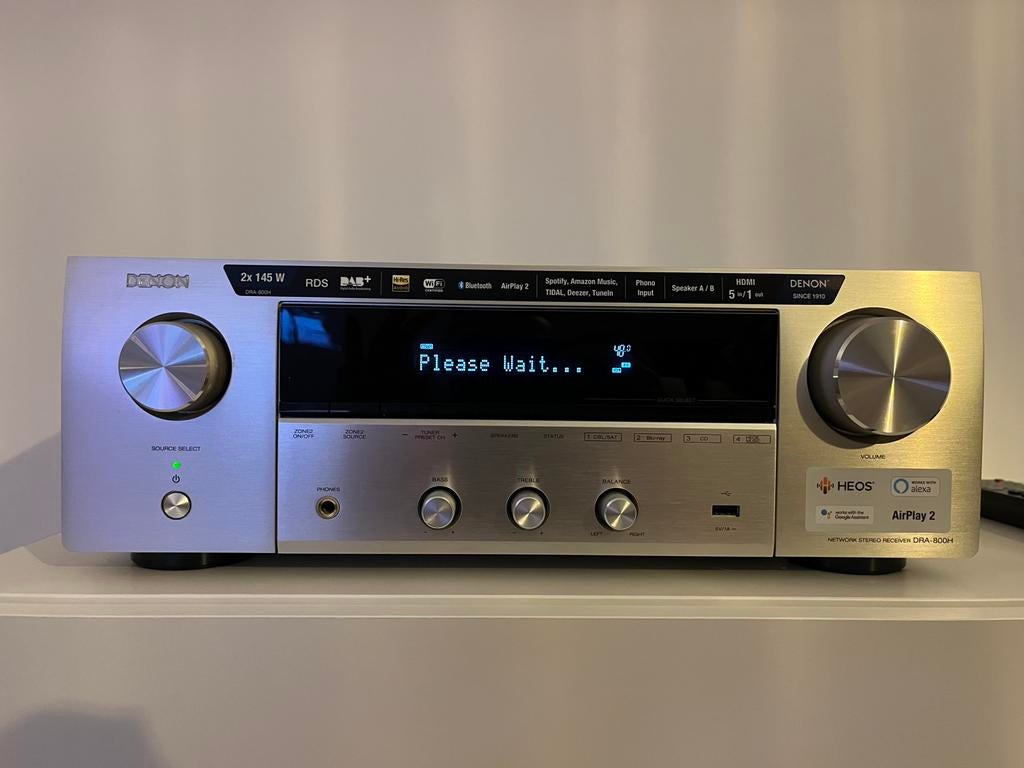 Denon DRA 800H, Audio, Tv en Foto, Versterkers en Ontvangers, Ophalen, Denon, Zo goed als nieuw, 120 watt of meer