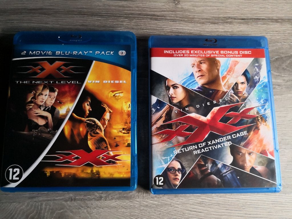 Blu-ray pakket xXx trilogie met Vin Diesel, Ophalen of Verzenden, Blu-ray, Nederlands