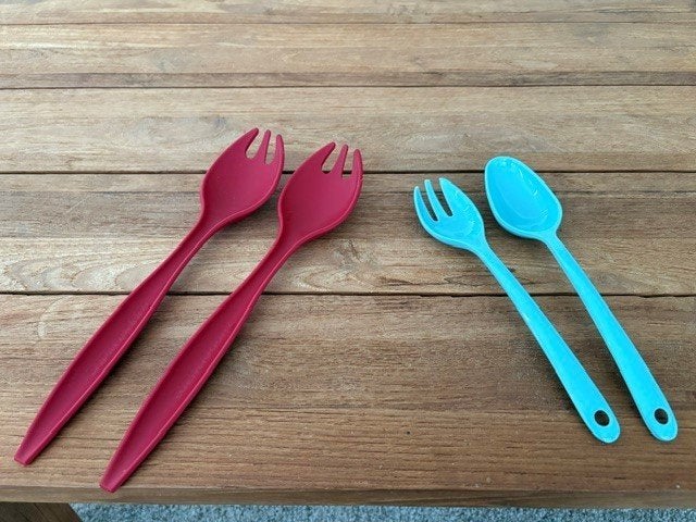 Slabestek Tupperware, Huis en Inrichting, Ophalen, Nieuw, Rood