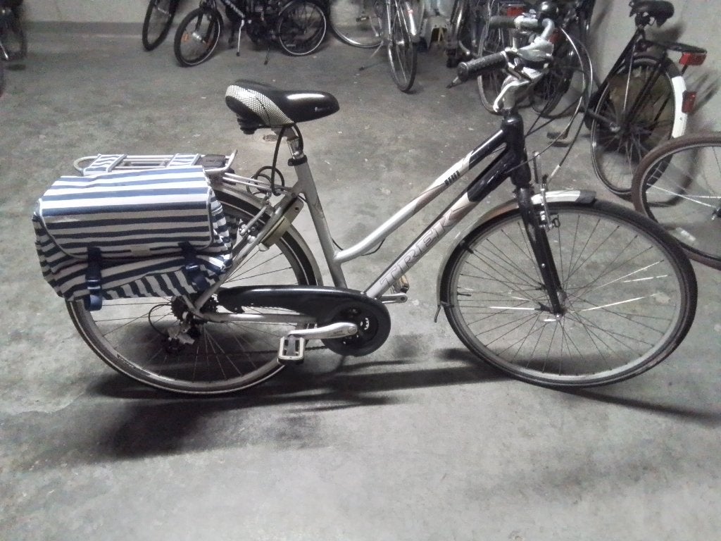 Trek damesfiets, Fietsen en Brommers, Fietsen | Dames | Damesfietsen, Gebruikt, Versnellingen, 50 tot 53 cm, Trommelrem