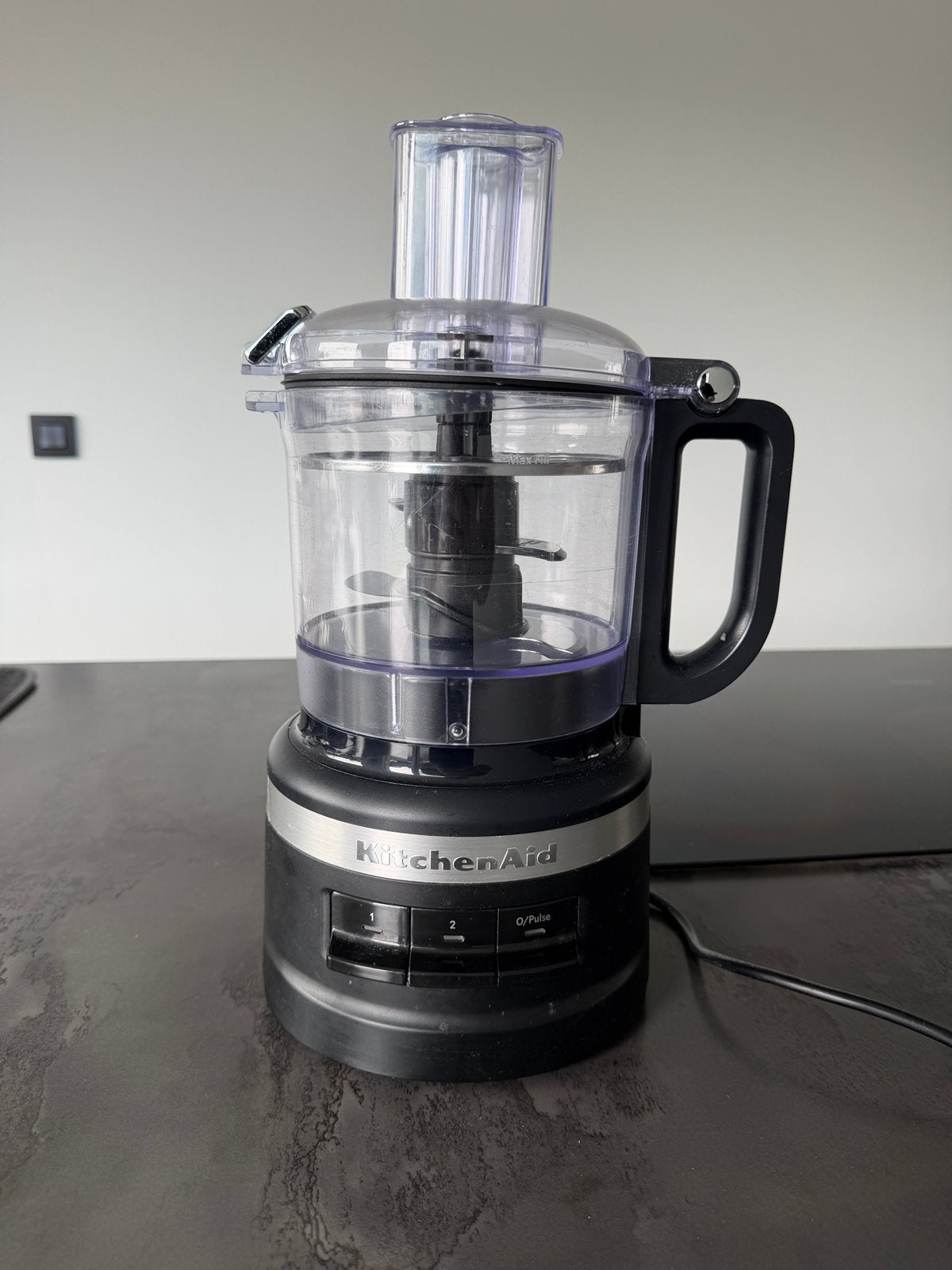 Kitchenaid Foodprocessor 1.7L, Ophalen, 1 tot 2 liter, 3 snelheden of meer, Zo goed als nieuw