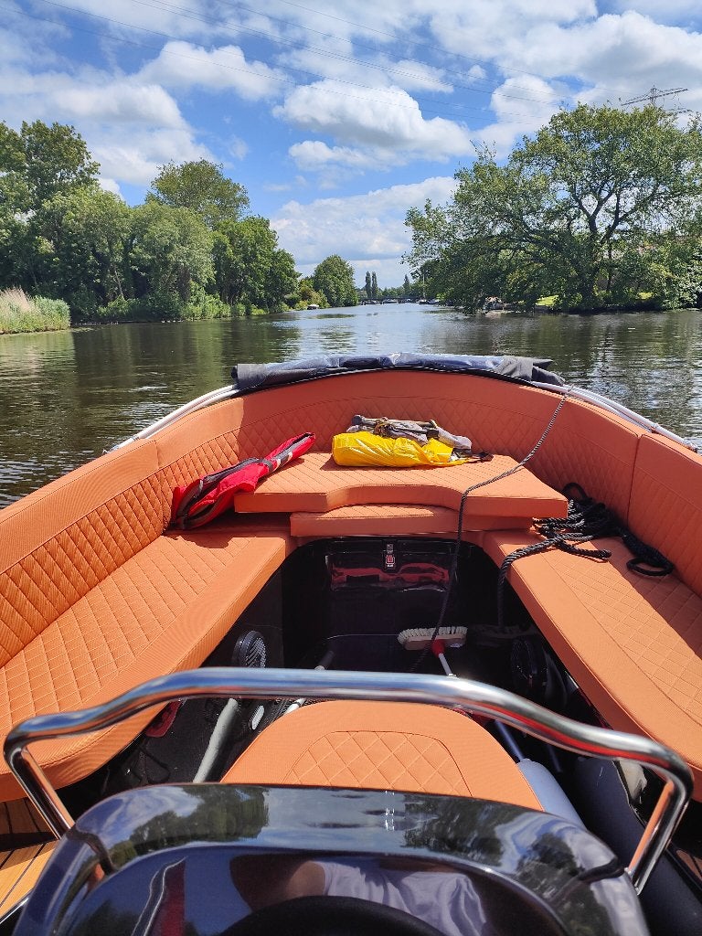 Oudhuijzer 505 Exclusive met Suzuki DF30 A EFI, Watersport en Boten, Ophalen, 5 m, Zo goed als nieuw, Anker